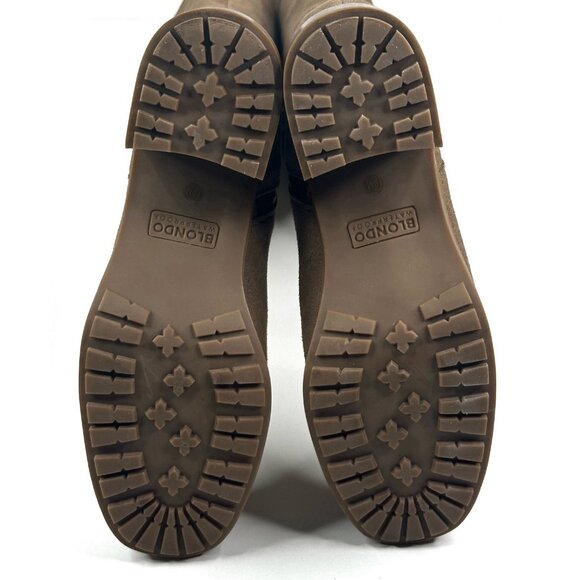 Blondo Tatiana Women's Knee High Boots Taupe Suede Size 10M Waterproof - Picture 13 of 14